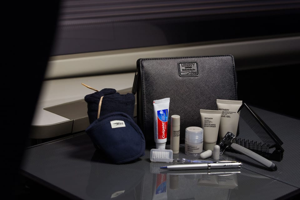 British Airways First Class Amenity Kit by Liberty London