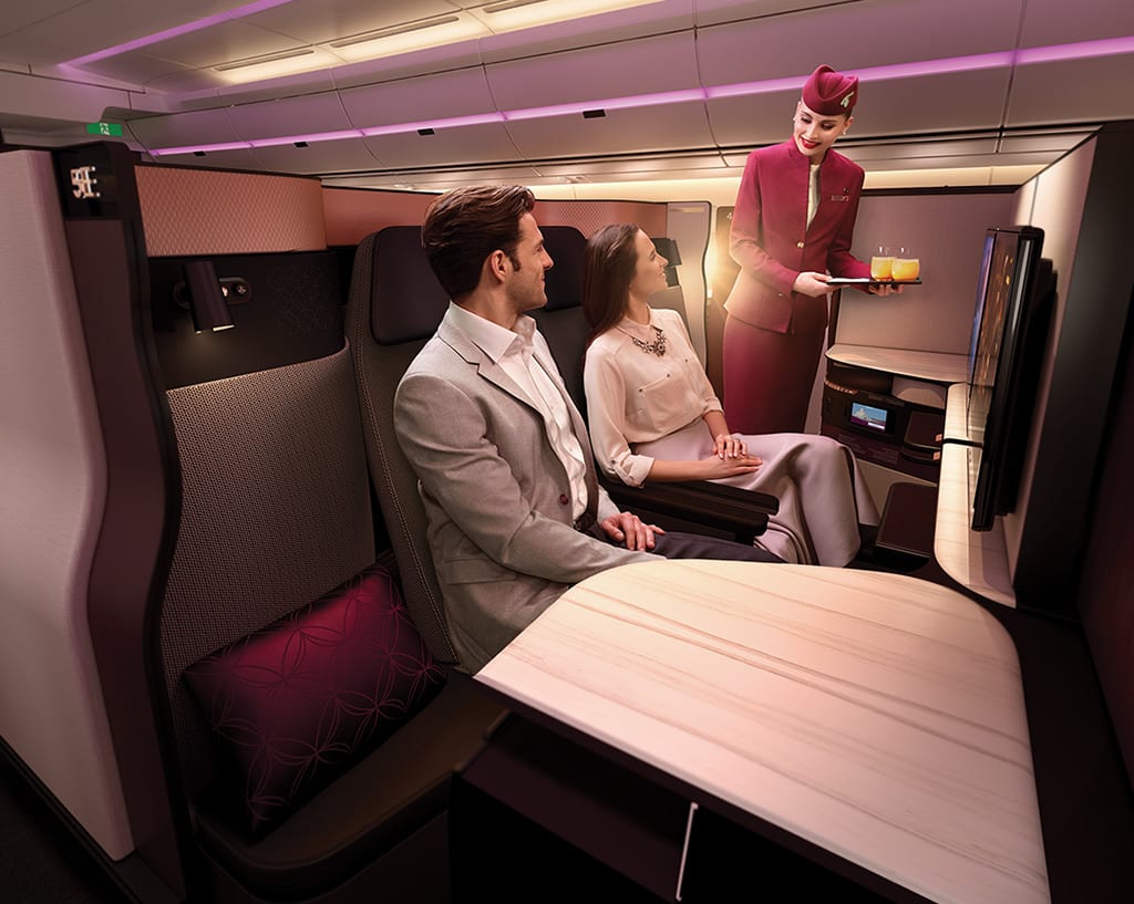 Qatar Airways New Business Class Qsuite