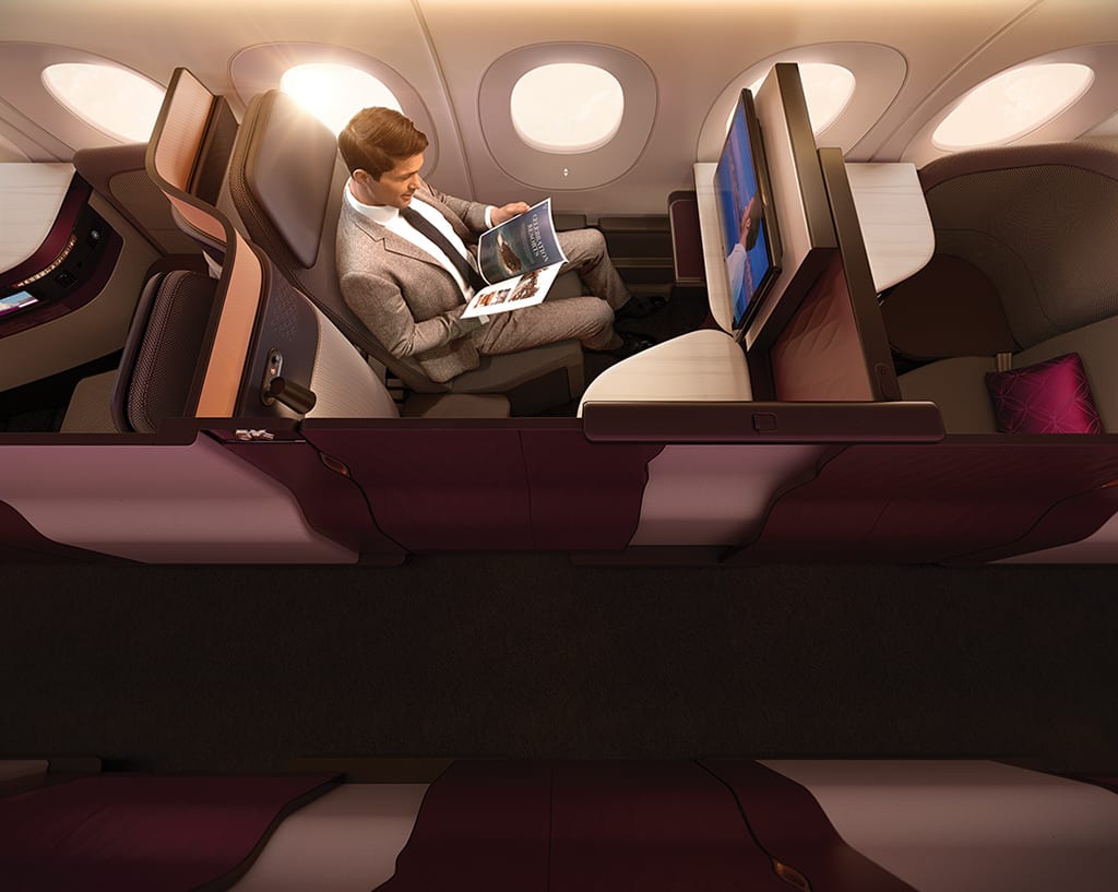 Qatar Airways QSuite Business Class