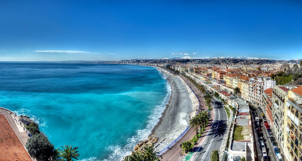 Baie des anges France