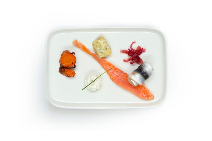 Finnair Business Class Menu