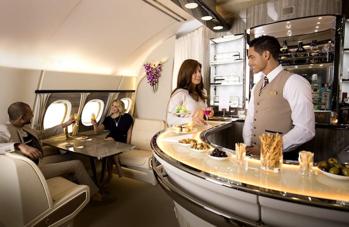 Emirates Onboard Bar