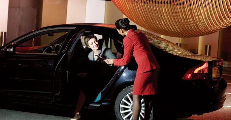 VirginAtlantic chauffeur service