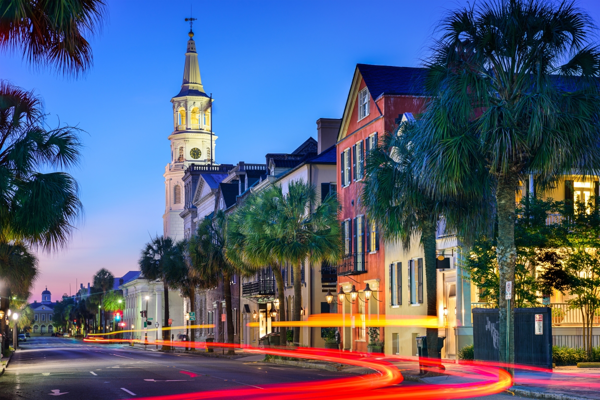 Business Class Flights To Charleston