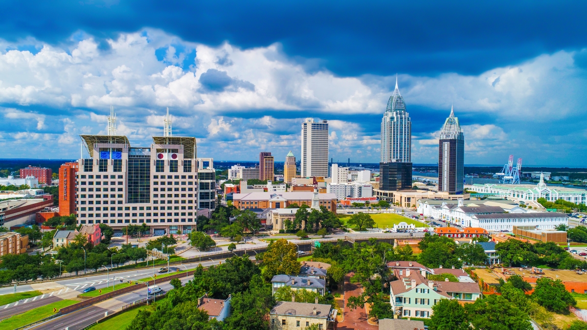 Business Class Flights to Mobile