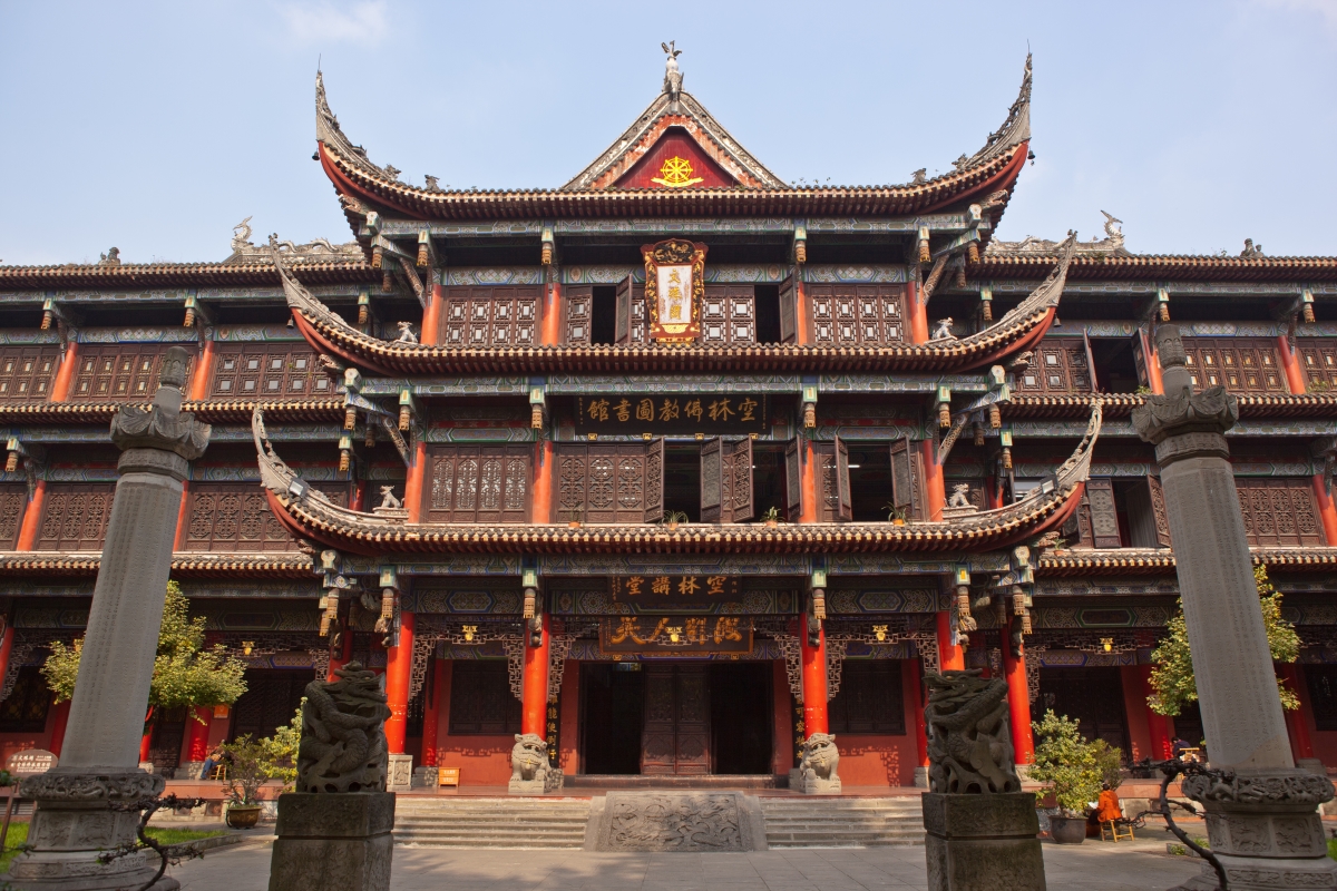 Wenshu Monastery in Chengdu