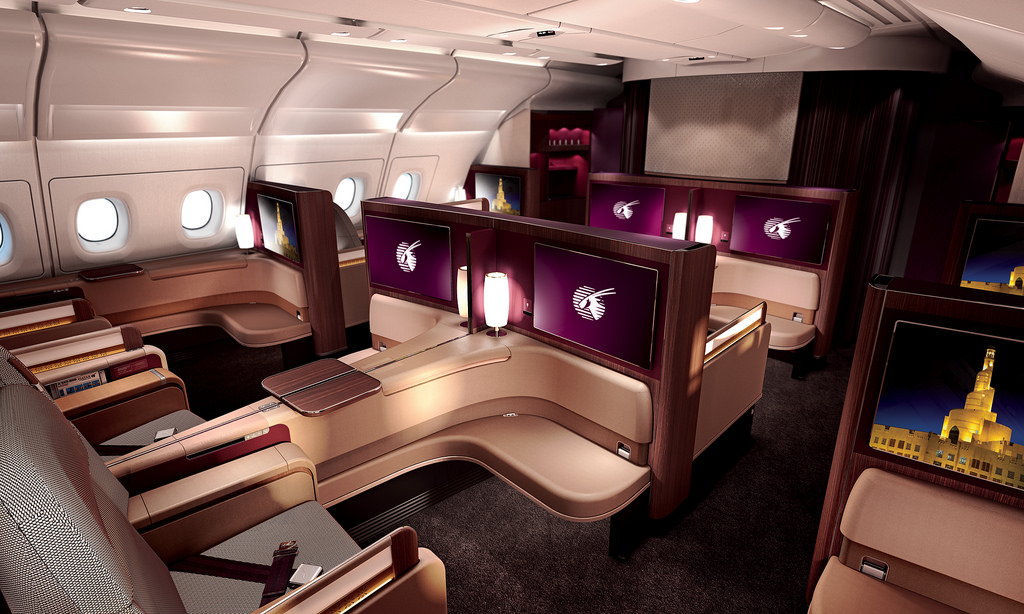 Qatar Airways A380 First Class