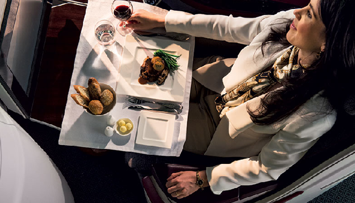 Qatar Airways Dining