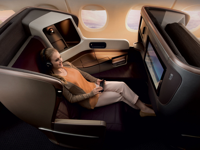 Singapore Airlines Business Class