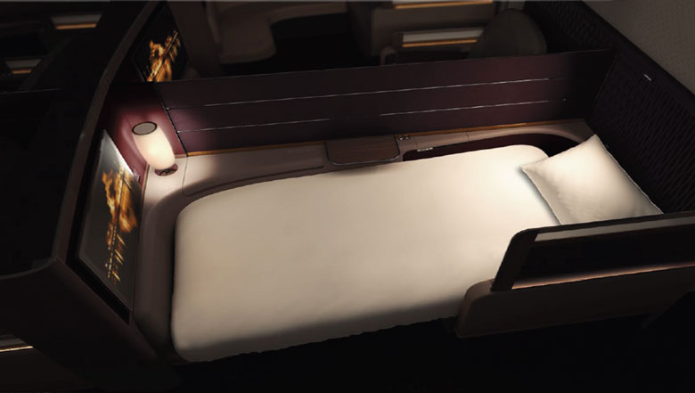 Qatar-A380-first-class-bed