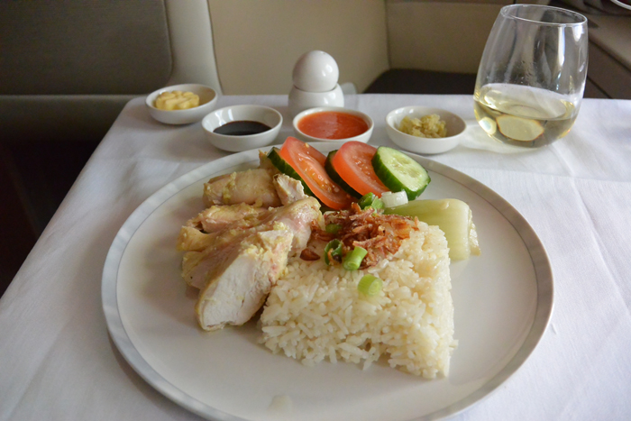 Singapore Airlines Chicken Rice