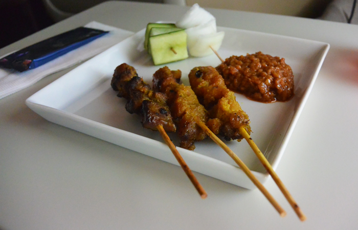 Singapore Airlines Satay