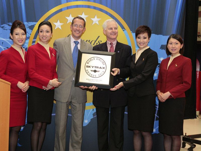 Cathay Pacific best cabin crew 2013