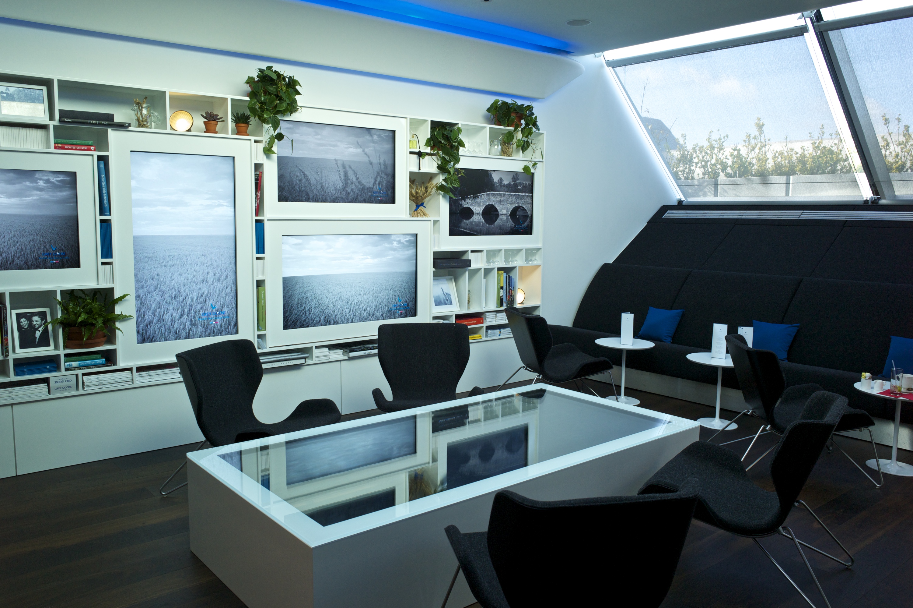 Grey Goose Loft at the Virgin Atlantic Clubhouse at London Heathrow