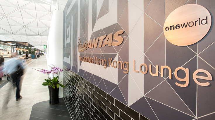 Qantas Hong Kong Lounge 2