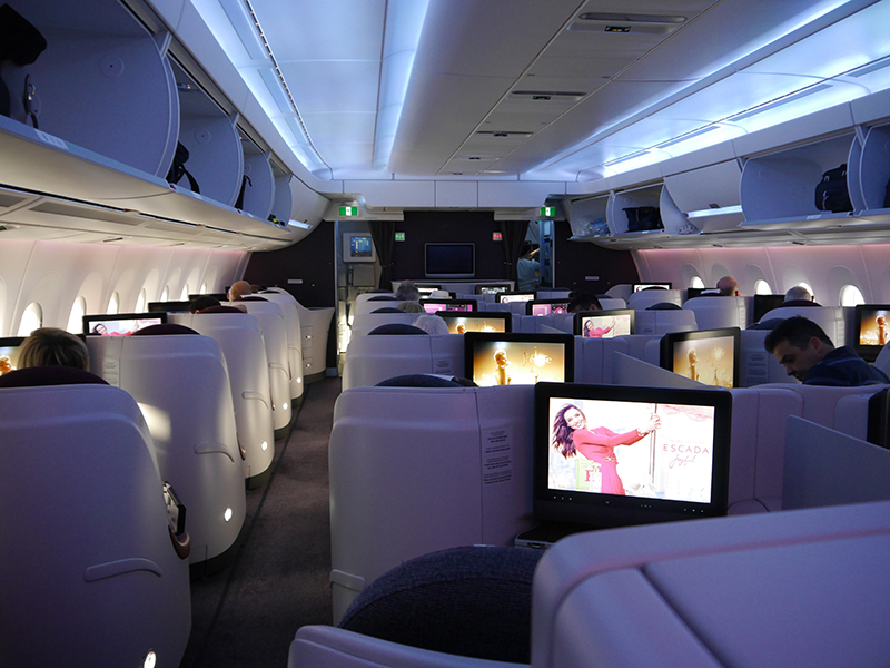 Qatar Airways A350 XWB Cabin