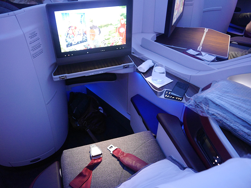 Qatar Airways Business Class Seat 4E A350