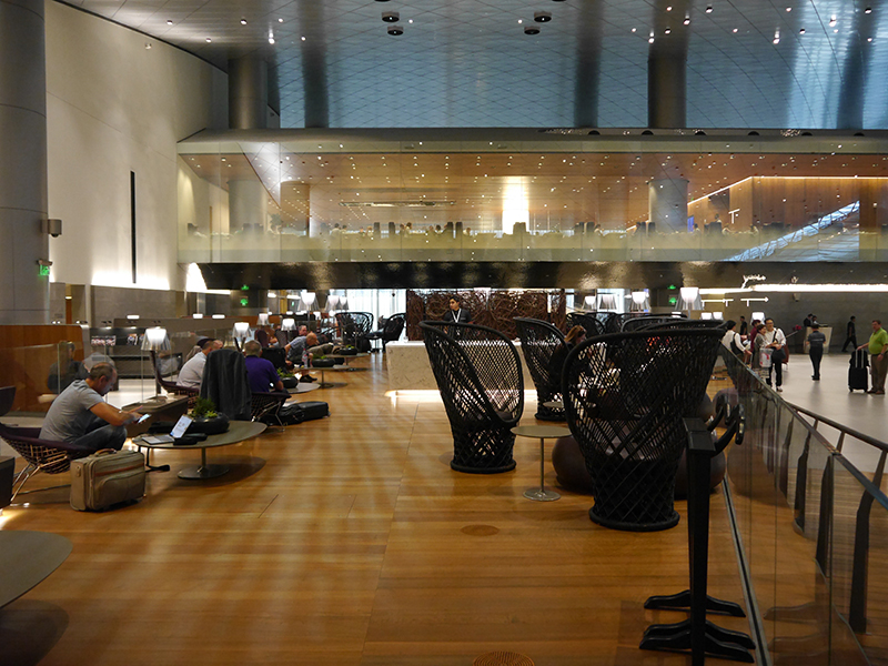 Qatar Airways Business Lounge Doha