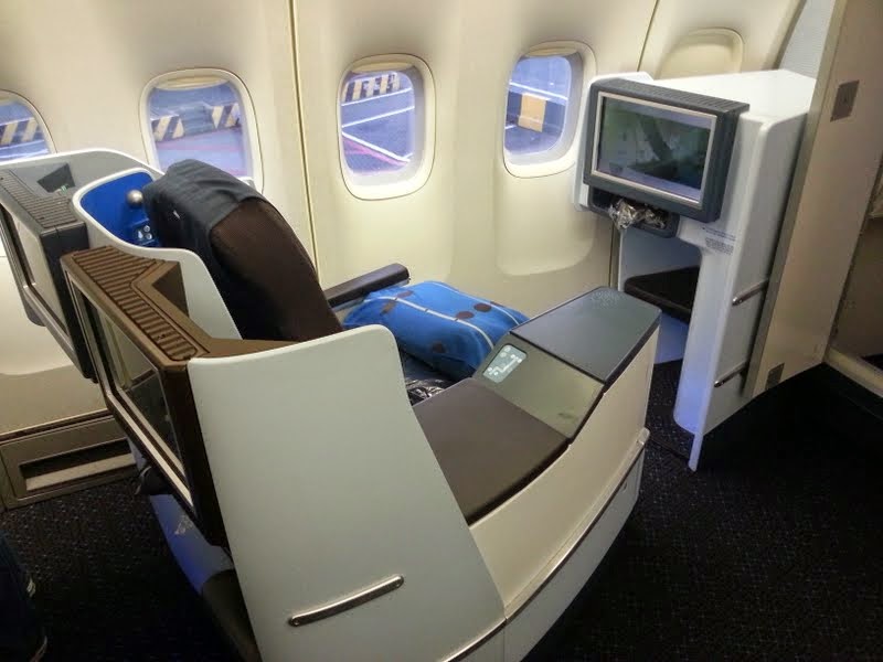 British Airways 747 Business Class Upper Deck