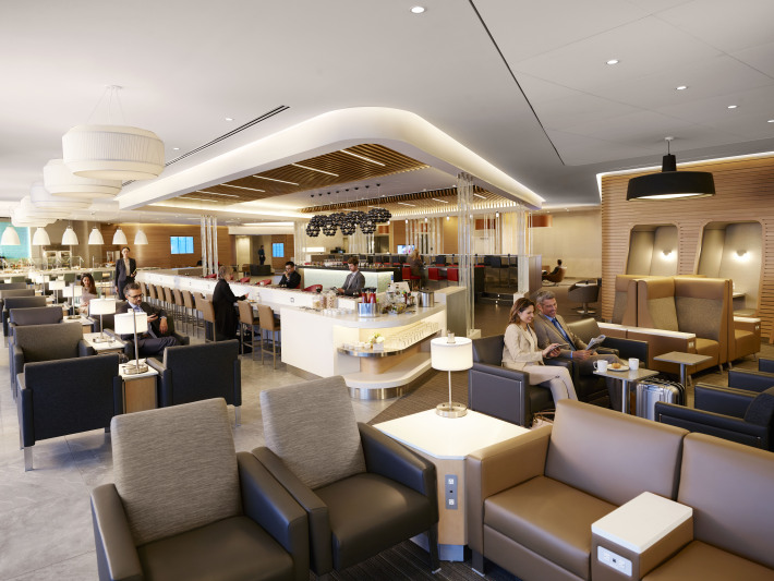 American Airlines Flagship Lounge at JFK