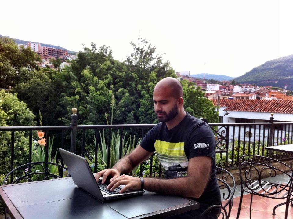 Amar Hussain Digital Nomad Colombia