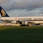 Singapore Airlines A380 Plane