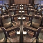 China Airlines A350 Business Class cabin