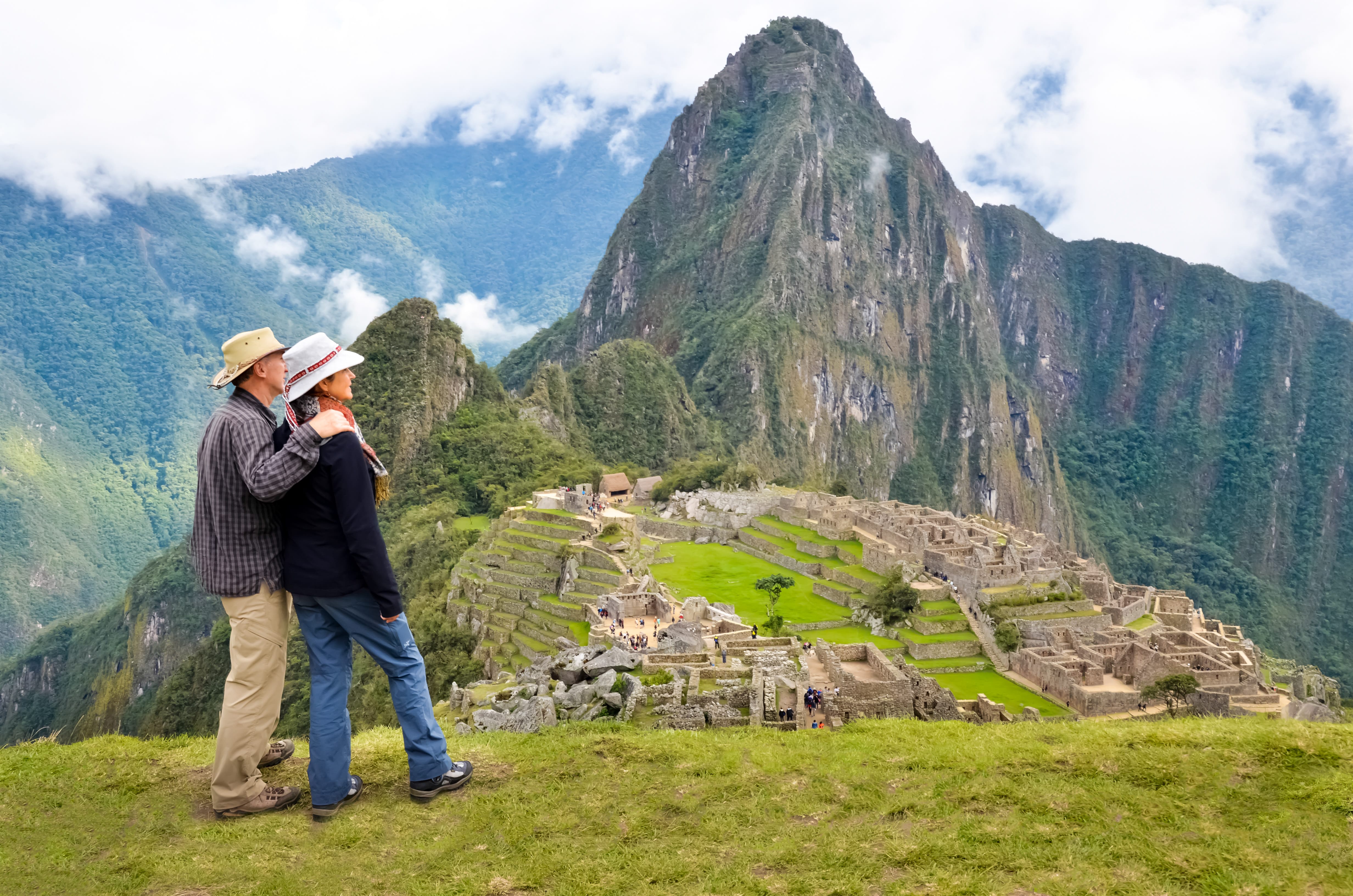 Baby boomers at the peak of Machu Picchu