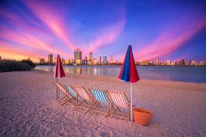 Sunset over Perth