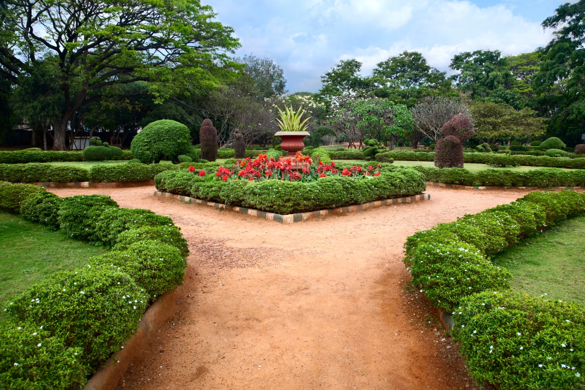 Lalbagh botanical garden in Bangalore