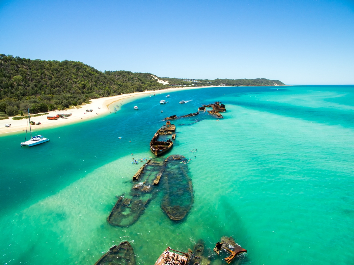 Brisbane - Tangalooma Wrecks