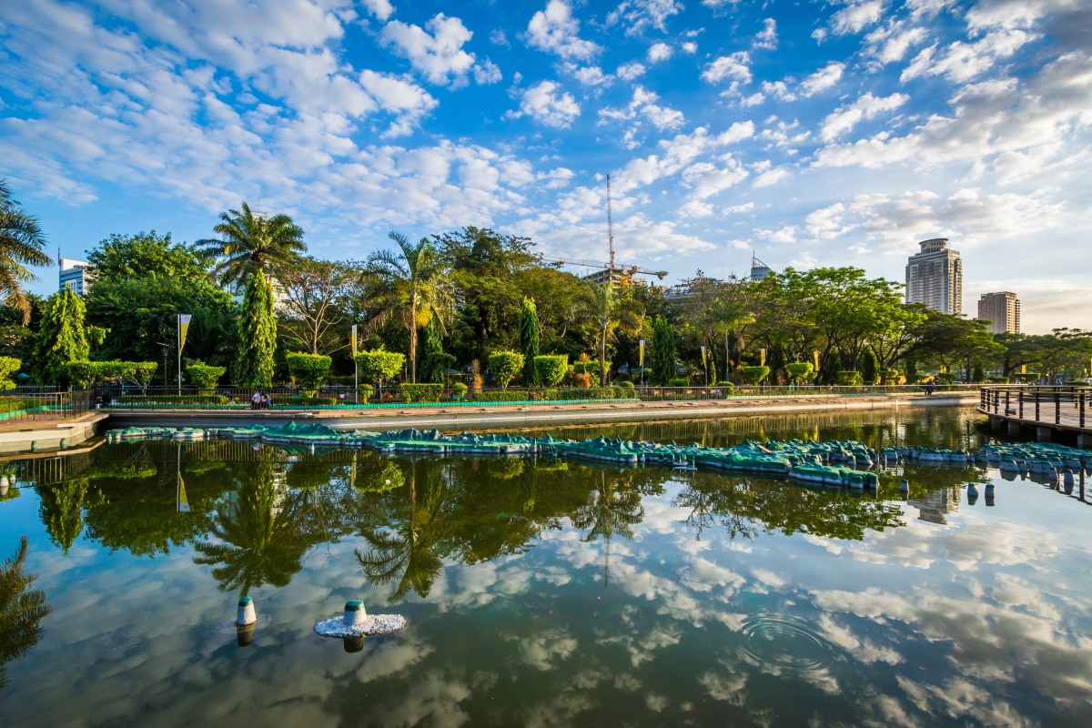 Rizal Park, in Ermita, Manila, The Philippines