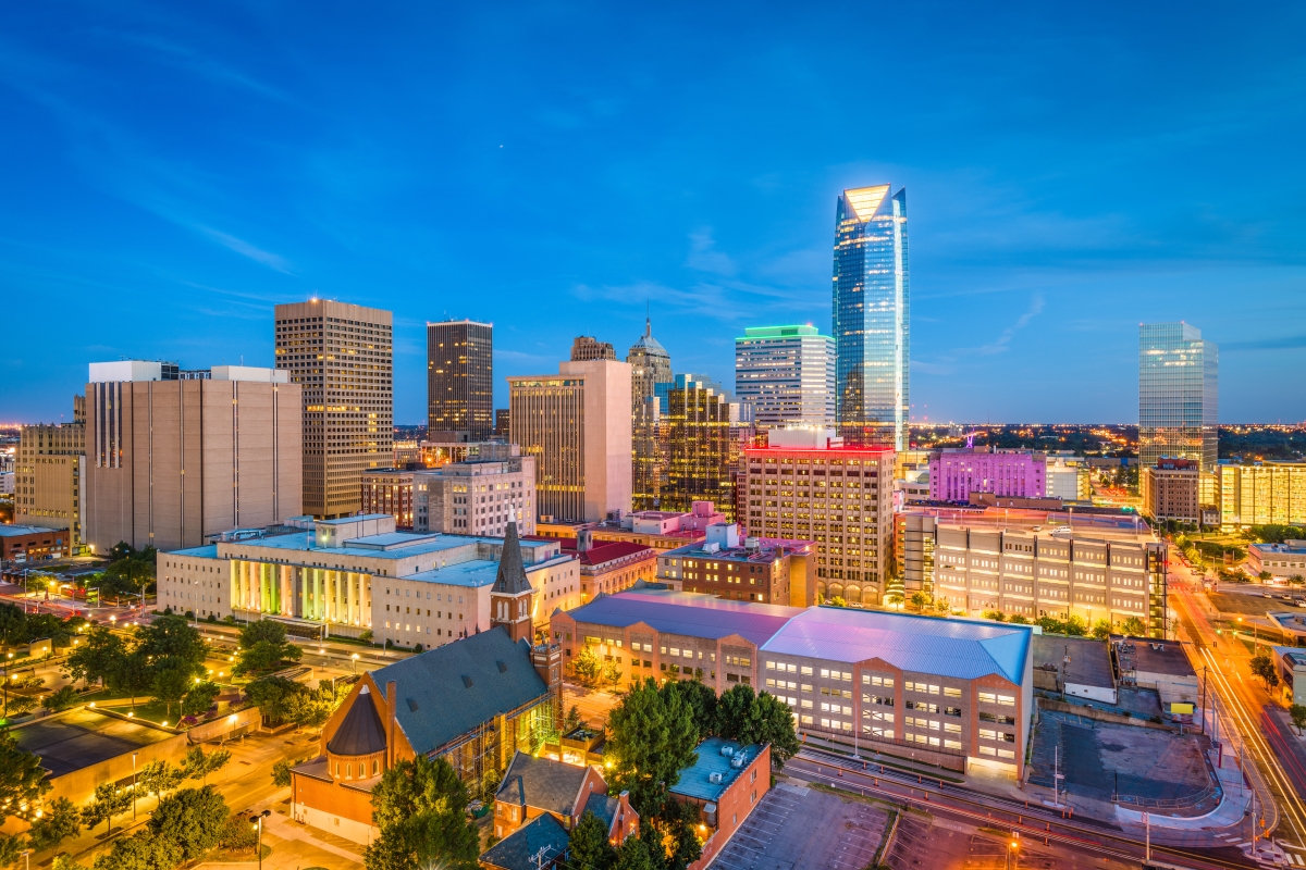 Business Class Flights to Oklahoma City