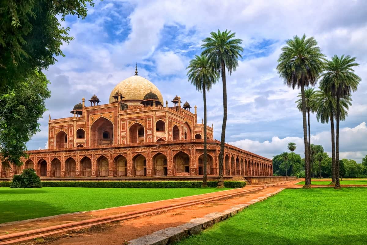 Humayun's tomb in New Delhi, India