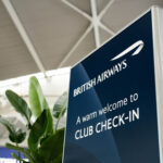 British Airways Club World airport check in